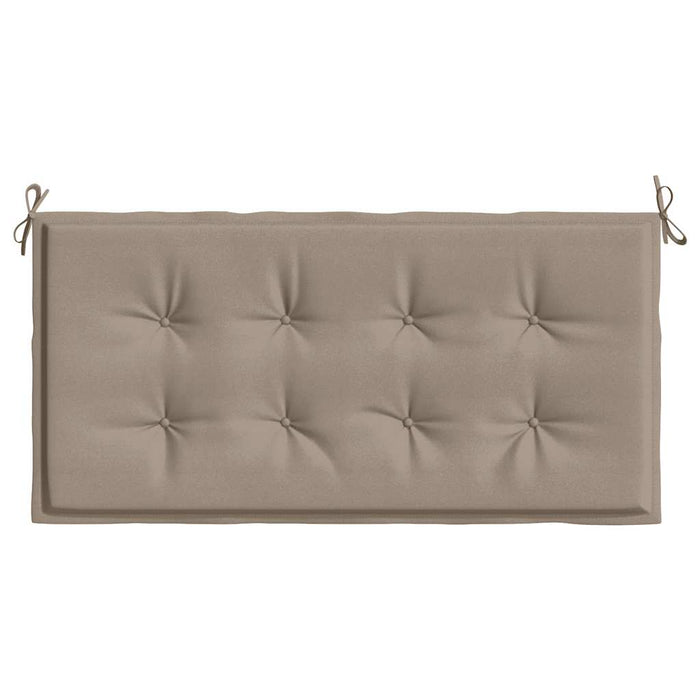 Pernă de bancă de grădină gri taupe, 120x50x4 cm, textil oxford WALTI