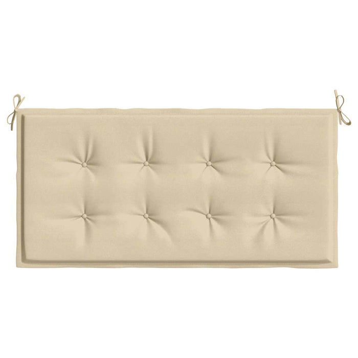 Pernă de bancă de grădină, bej, 120x50x4 cm, textil oxford WALTI