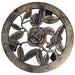 Suporturi de plante cu role, 6 buc., bronz, 30 cm, plastic - WALTI WALTI