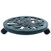 Suporturi de plante cu role, 6 buc., verde, 38 cm, plastic - WALTI WALTI