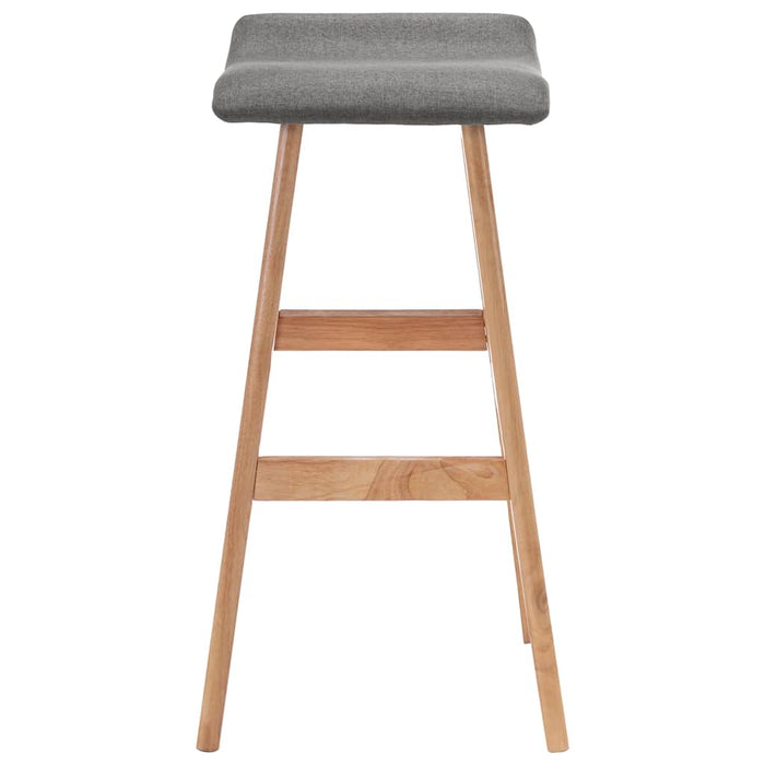 Scaun de bar, gri închis, material textil WALTI
