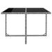 Set mobilier de exterior cu perne, 9 piese, antracit, poliratan - WALTI WALTI