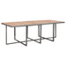 Set mobilier de exterior cu perne 13 piese, antracit, poliratan - WALTI WALTI