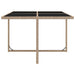 Set mobilier de exterior cu perne, 5 piese, bej, poliratan - WALTI WALTI