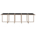 Set mobilier de exterior cu perne, 15 piese, bej, poliratan - WALTI WALTI