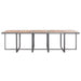Set mobilier de exterior cu perne 15 piese antracit poliratan - WALTI WALTI