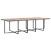 Set mobilier de exterior cu perne 15 piese antracit poliratan - WALTI WALTI