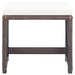 Set mobilier de exterior cu perne, 17 piese, maro, poliratan - WALTI WALTI