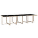 Set mobilier de exterior cu perne, 17 piese, bej, poliratan - WALTI WALTI