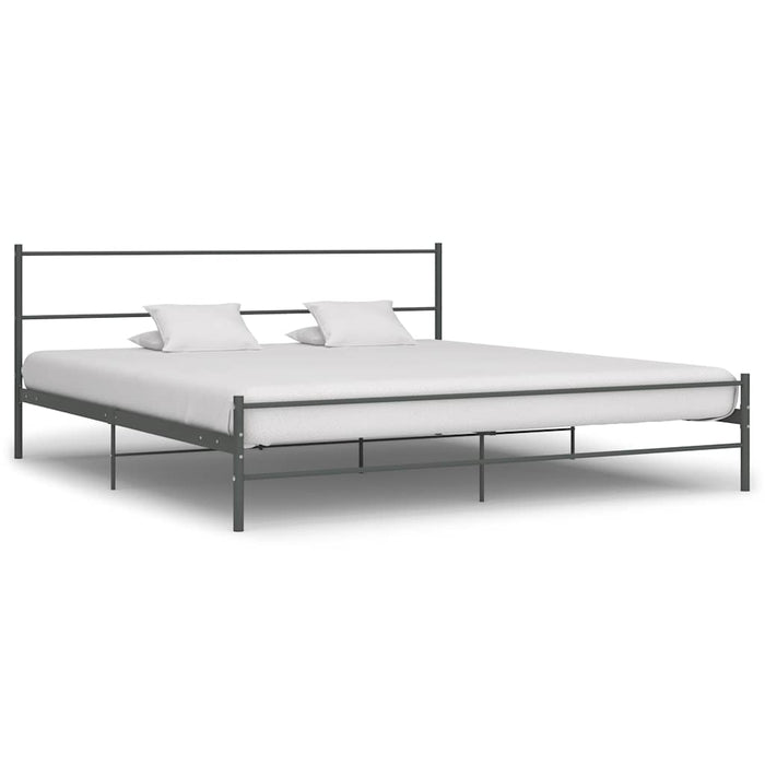 Cadru de pat, gri, 180 x 200 cm, metal - WALTI WALTI
