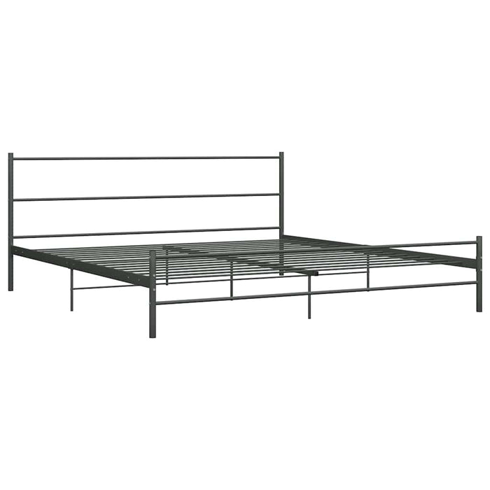 Cadru de pat, gri, 180 x 200 cm, metal - WALTI WALTI