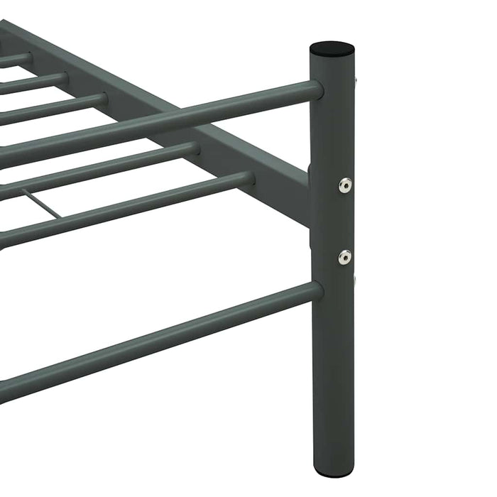 Cadru de pat, gri, 180 x 200 cm, metal - WALTI WALTI