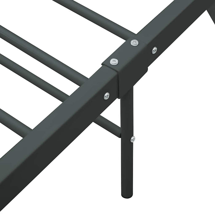 Cadru de pat, gri, 180 x 200 cm, metal - WALTI WALTI