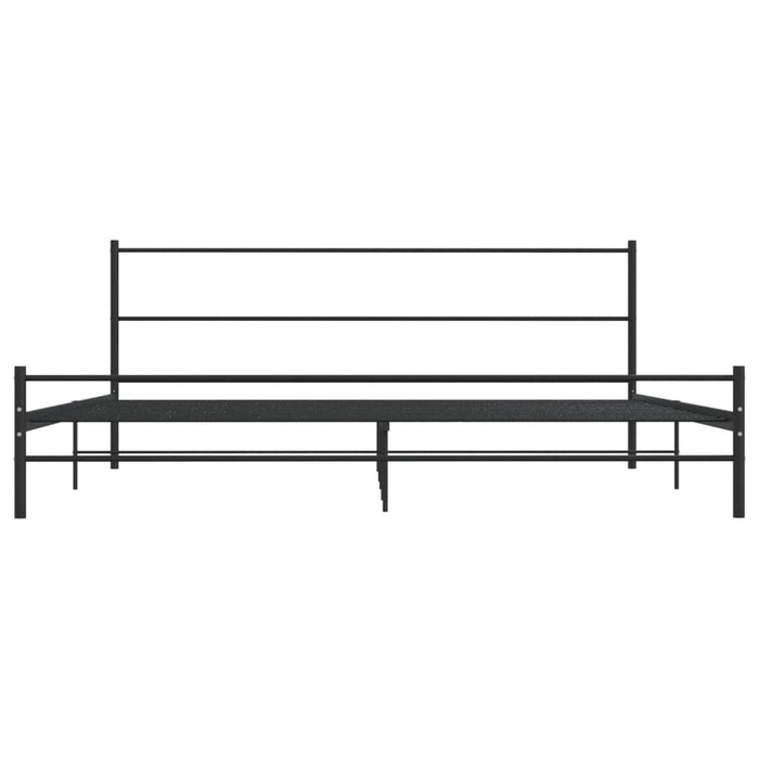 Cadru de pat, negru, 180 x 200 cm, metal - WALTI WALTI
