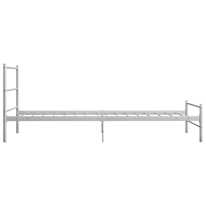 Cadru de pat, alb, 100 x 200 cm, metal - WALTI WALTI