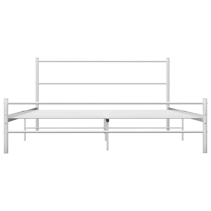 Cadru de pat, alb, 140 x 200 cm, metal - WALTI WALTI