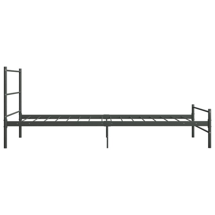 Cadru de pat, gri, 90 x 200 cm, metal WALTI