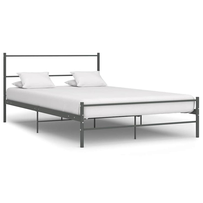 Cadru de pat, gri, 160 x 200 cm, metal WALTI