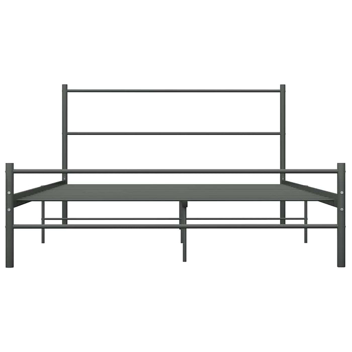 Cadru de pat, gri, 160 x 200 cm, metal WALTI