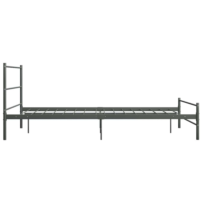 Cadru de pat, gri, 160 x 200 cm, metal WALTI