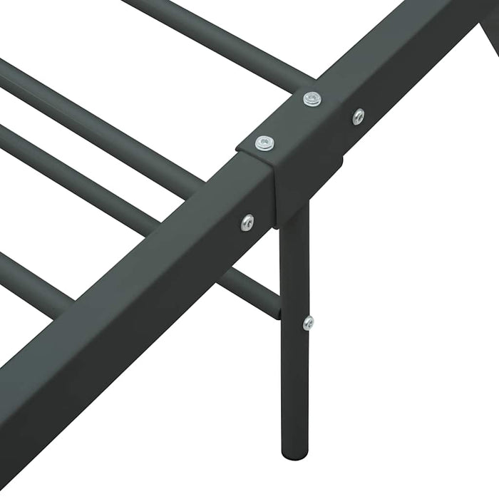 Cadru de pat, gri, 160 x 200 cm, metal WALTI