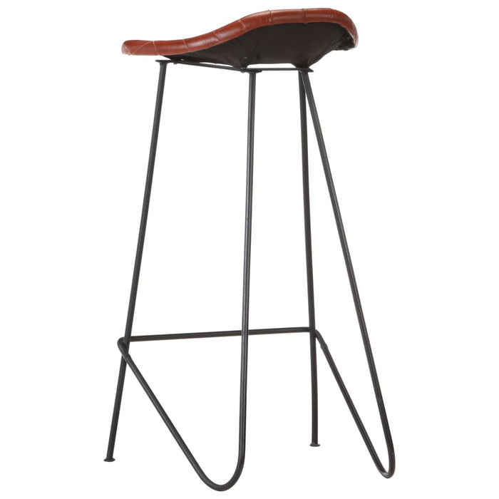 Set mobilier de bar 7 piese lemn masiv acacia & piele naturală - WALTI WALTI