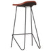 Set mobilier de bar 7 piese lemn masiv acacia & piele naturală - WALTI WALTI