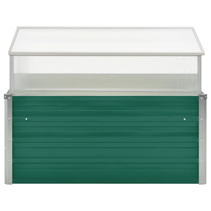 Seră, verde, 100 x 100 x 77 cm, oțel galvanizat WALTI