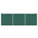 Strat înălțat de grădină, verde, 240x40x77 cm, oțel galvanizat - WALTI WALTI