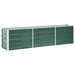Strat înălțat de grădină verde 240 x 40 x 45 cm oțel galvanizat - WALTI WALTI