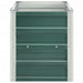 Strat înălțat de grădină verde 240 x 40 x 45 cm oțel galvanizat - WALTI WALTI