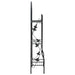 Suport de plante, 3 niveluri, negru, 52 x 28 x 128 cm, fier - WALTI WALTI