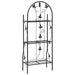 Suport de plante, 3 niveluri, negru, 52 x 28 x 128 cm, fier - WALTI WALTI