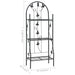 Suport de plante, 3 niveluri, negru, 52 x 28 x 128 cm, fier - WALTI WALTI