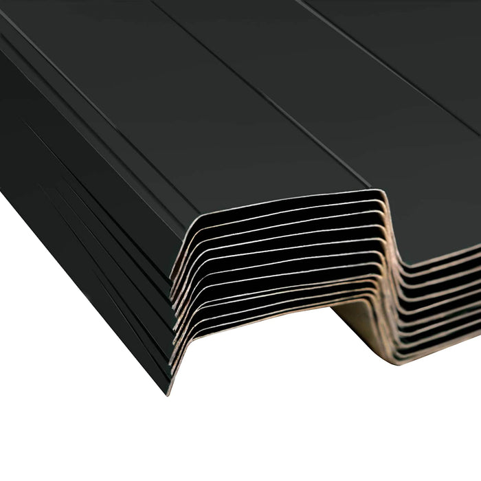 Panou de acoperiș 12 pcs Antracit 129 x 45 cm Oțel galvanizat - WALTI WALTI