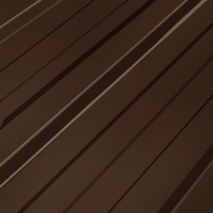 Panou de acoperiș 12 pcs Maro 129 x 45 cm Oțel galvanizat - WALTI WALTI