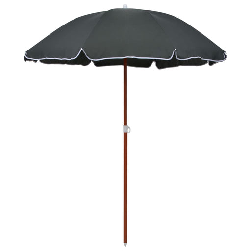 Umbrelă de soare cu stâlp din oțel, antracit, 180 cm - WALTI WALTI