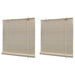 Jaluzele din bambus natural tip rulou, 2 buc., 120 x 160 cm - WALTI WALTI