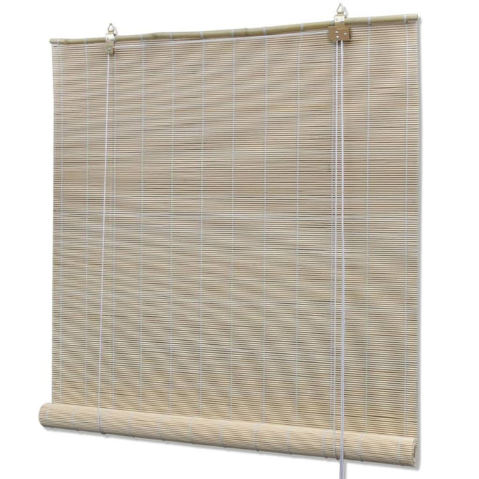 Jaluzele din bambus natural tip rulou, 2 buc., 120 x 160 cm - WALTI WALTI