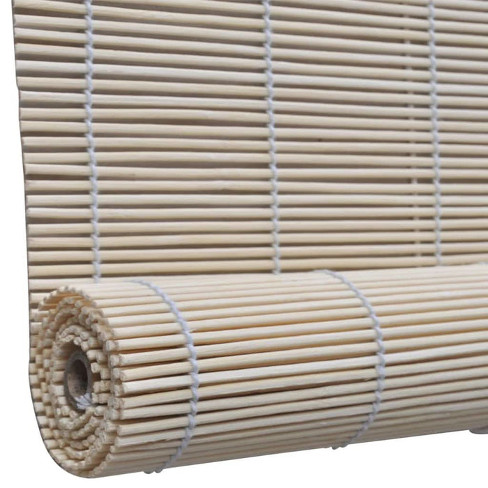 Jaluzele din bambus natural tip rulou, 2 buc., 120 x 160 cm - WALTI WALTI