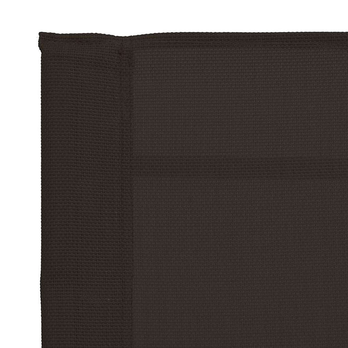 Scaun balansoar de grădină, negru, 95x54x85 cm, textilenă WALTI