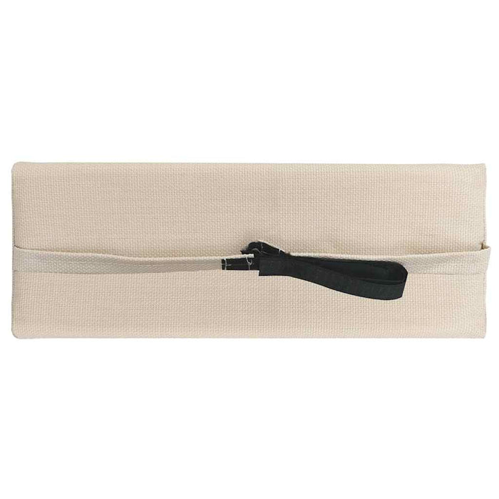 Tetieră pentru șezlong, crem, 40 x 7,5 x 15 cm, textilenă - WALTI WALTI