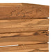 Strat înălțat, 100x40x38 cm, lemn de tec reciclat și oțel - WALTI WALTI