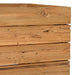 Strat înălțat, 100x40x55 cm, lemn de tec reciclat și oțel - WALTI WALTI