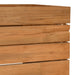 Strat înălțat, 100x40x72 cm, lemn de tec reciclat și oțel - WALTI WALTI