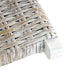 Scaun relaxare, alb & natural, ratan kubu & lemn masiv de mahon - WALTI WALTI