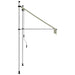 Copertină retractabilă manual, crem, 100 cm - WALTI WALTI
