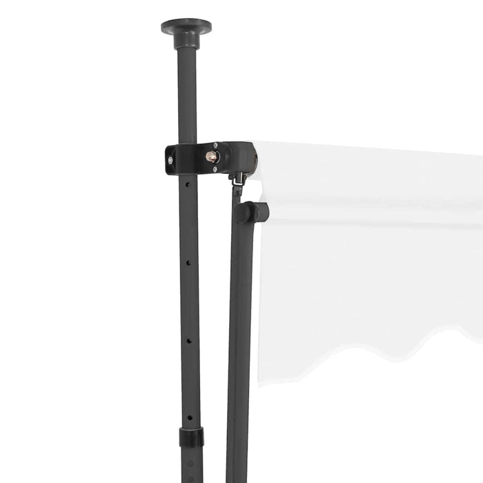 Copertină retractabilă manual cu LED, crem, 200 cm - WALTI WALTI