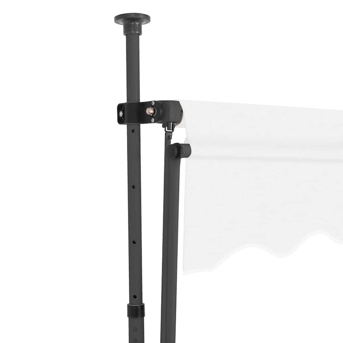 Copertină retractabilă manual cu LED, crem, 400 cm - WALTI WALTI