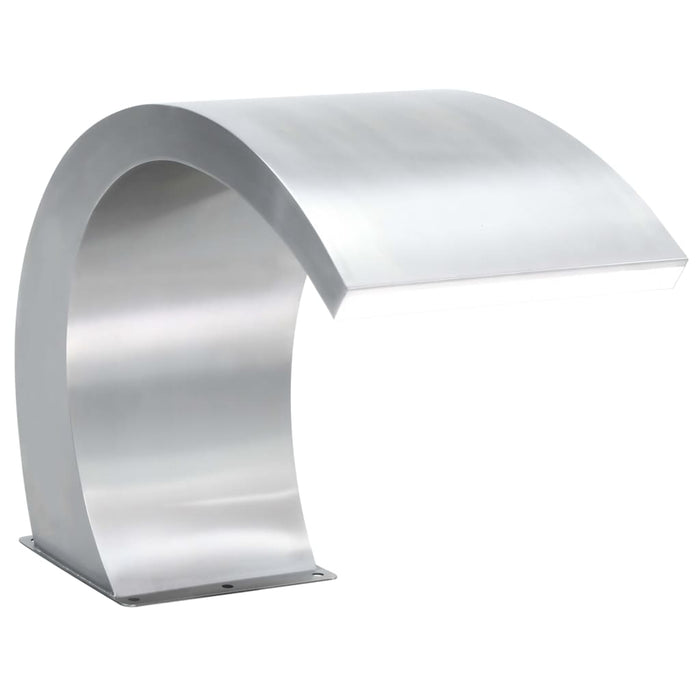 Fântână de piscină cu LED-uri, 30 x 60 x 45 cm, oțel inoxidabil - WALTI WALTI